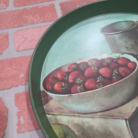 Vintage round metal serving tray Still Life by Henk Bos - Picture 5 of 8